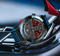 Corewell Apex EX102 AMOLED Smartwatch – Next-Gen Connectivity & Biometric Intelligence- Blue