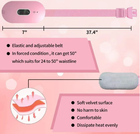 Menstrual Heating Pad - Pink CoreWell Collective