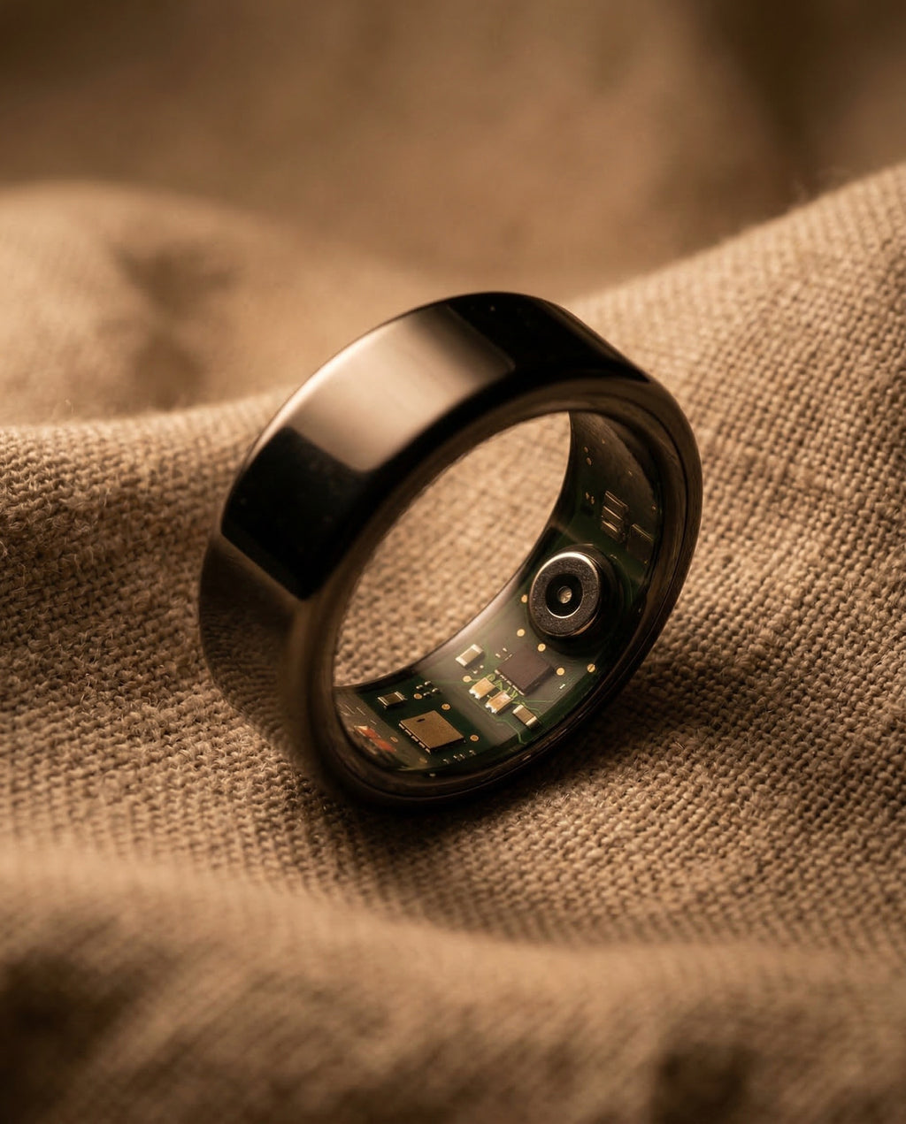 Bluetooth Smart Heartbeat Monitoring Ring – Designed for Balance, Built for You
