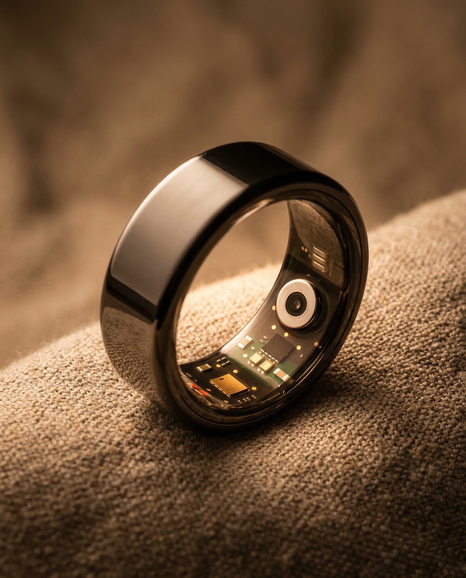 Bluetooth Smart Heartbeat Monitoring Ring – Designed for Balance, Built for You