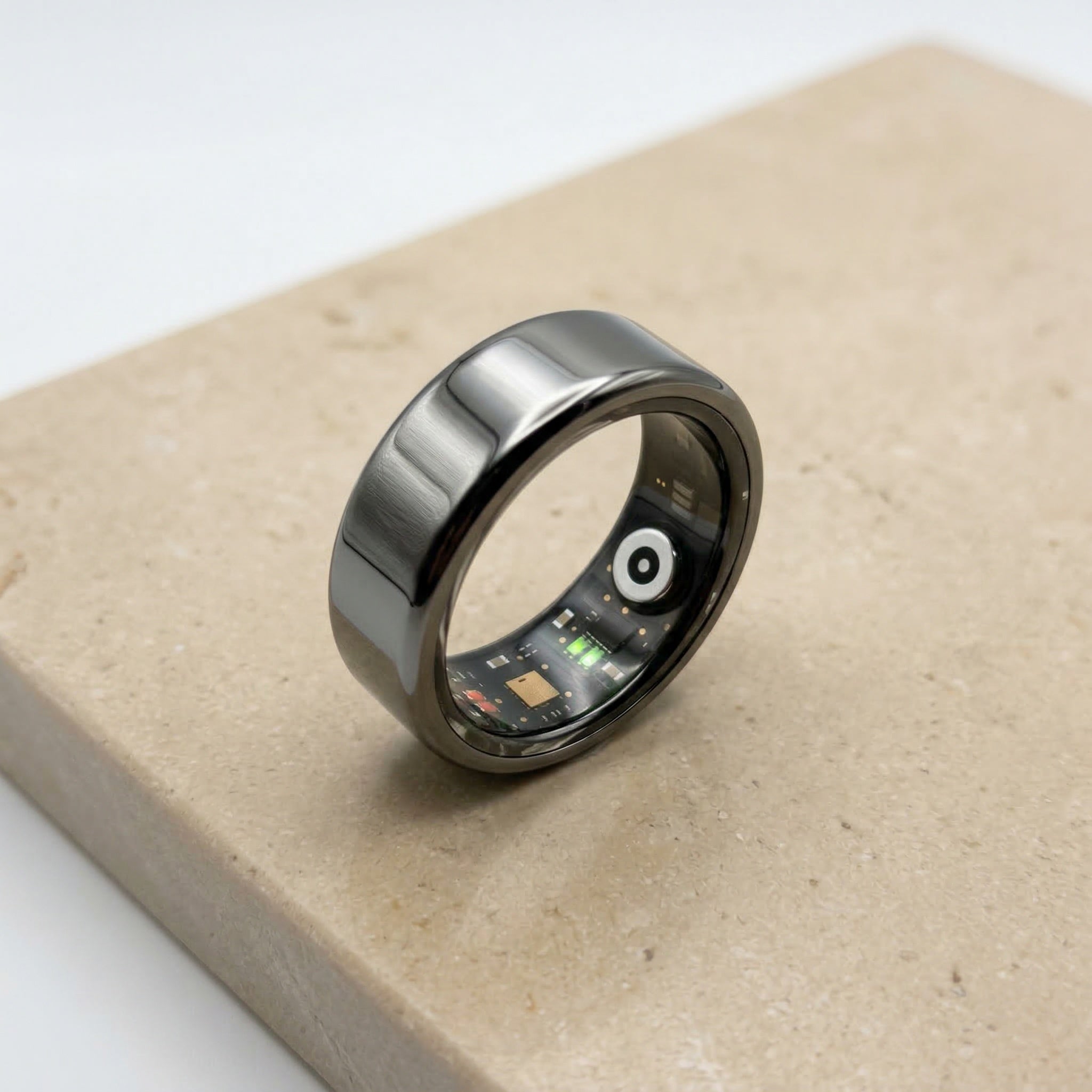 Bluetooth Smart Heartbeat Monitoring Ring – Designed for Balance, Built for You