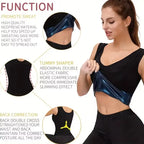 Women’s Sweat Shaper Sauna Vest CoreWell Collective