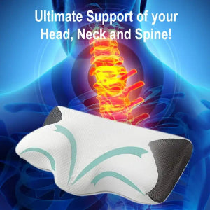 Cervical Memory Foam Carbon Pillow CoreWell Collective