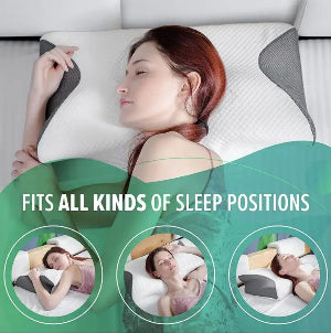 Cervical Memory Foam Carbon Pillow CoreWell Collective