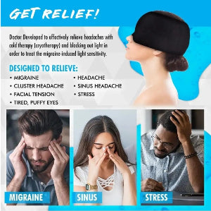Migraine Relief Ice Hat CoreWell Collective