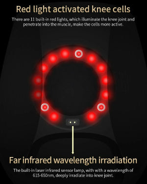 Knee Massager with Heat and Kneading for Pain Relief Rechargeable LED Display_4