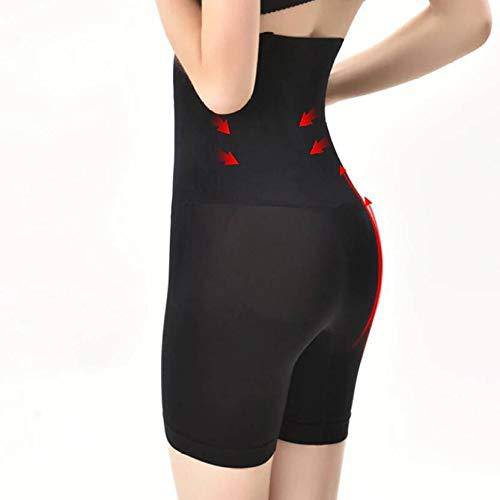 Black shapewear with red accents on a white background