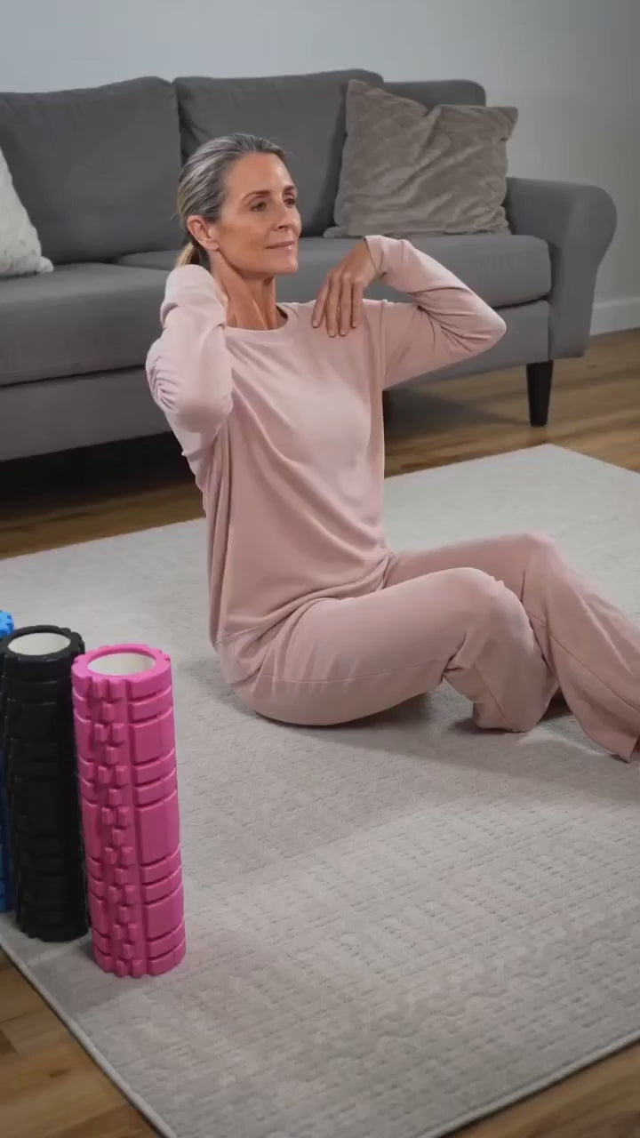 Yoga Massage Foam Roller | EVA Stretching & Mobility Roller