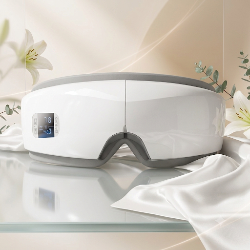 Smart Vibration Eye Massager Eye Care, Bluetooth Music -  Relieves Fatigue And Dark Circles